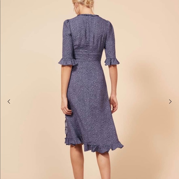 Prarie Sexy Tea Dress - Reformation Suri Dress - Picture 3 of 14